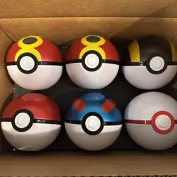 Set of 6 - Pokemon TCG Pokeball Tins Empty - Assorted Tins - NO PACKS 🔥🔥🔥 - Image 1