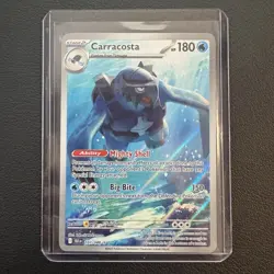Pokemon Carracosta - Illustration Rare Holo SV: Black Bolt 2025 107/086 NM - Image 3