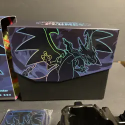 Pokemon TCG Phantasmal Flames Pokemon Center ETB Box Only No Promo Cards Packs - Image 4