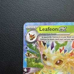 Leafeon ex NM 006/131 Sv: Prismatic Evolutions Pokemon TCG Holo - Image 2