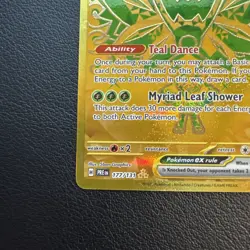 Pokemon TCG Teal Mask Ogerpon EX Prismatic Evolutions 177/131 Hyper Rare Gold - Image 4