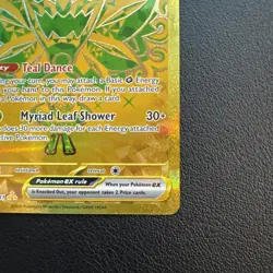 Pokemon TCG Teal Mask Ogerpon EX Prismatic Evolutions 177/131 Hyper Rare Gold - Image 5