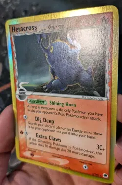 Heracross (Delta Species) 3/101 Holo Rare 2006 EX Dragon Frontiers Pokemon LP - Image 3