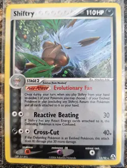 Pokemon 2006 Legend Maker Shiftry Holo 12 LP - Image 1