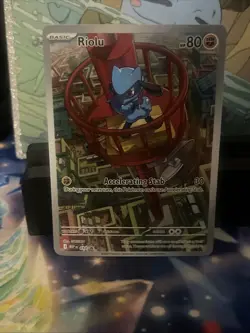Riolu - 010 010 Holo Promo ME: Mega Evolution Promo Pokemon NM - Image 1
