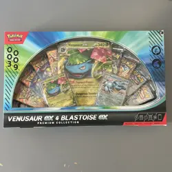 Pokemon TCG SV: Venusaur And Blastoise Ex Premium Collection Box IN HAND - Image 1
