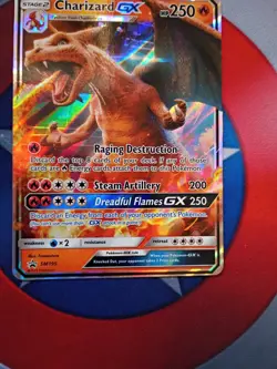 Charizard GX SM195 Holo Promo Stage 2 English Pokemon TCG Card - Image 3