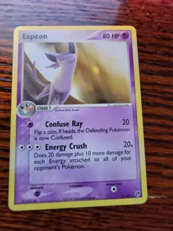 Pokemon Espeon 16/100 Non-Holo Rare Card EX Sandstorm Set 2003 MP - Image 1