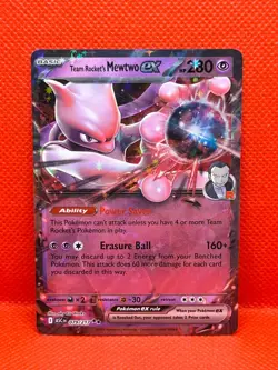 Pokemon Tcg Team Rocket's Mewtwo ex 079/217 Me: Ascended Heroes - Image 1