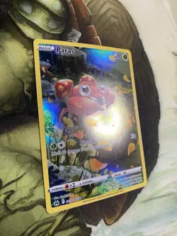 Paras GG32/GG70 Crown Zenith: Galarian Gallery Holo Pokemon Card Nm - Image 2