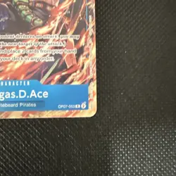 Portgas.D.Ace OP07-053 Alt Art 3rd Anniversary Stamped Promo One Piece TCG - Image 4