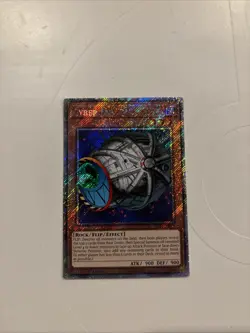 Yugioh Cyber Jar RA03-EN095 Platinum Secret Rare 1st Edition NM - Image 1