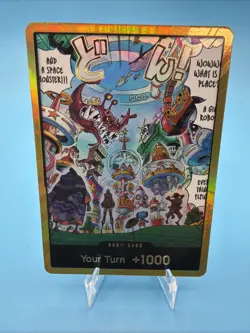 One Piece CCG Gold DON!! Egghead OP14-EB04 Near Mint English - Image 1