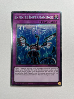 Infinite Impermanence RA05-EN140 Starlight Rare 1st Edition Yu-Gi-Oh! - Image 2