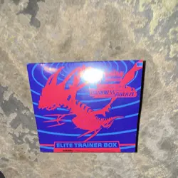 Pokemon TCG Sword & Shield Darkness Ablaze Elite Trainer Box 1 Box - Image 1