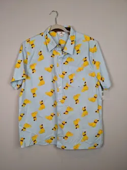 NWT NEW Disney Parks Doug Dug The Dog From UP Short Sleeve Men's M Medium - Image 1