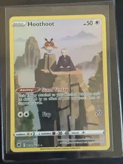 Pokemon Hoothoot TG12/TG30 Swsh10 Astral Radiance Ultra Rare Holo Card - Image 1