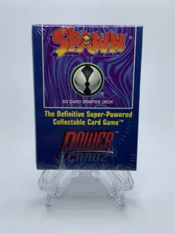 1995 Spawn - Power Cardz - 50 Card Starter Deck - Factory Sealed - Image 1