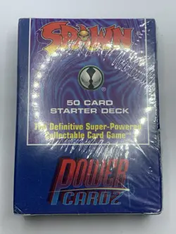 1995 Spawn - Power Cardz - 50 Card Starter Deck - Factory Sealed - Image 4