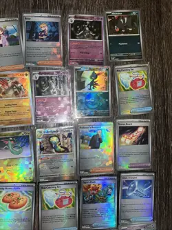 Pokemon Prismatic Evolutions Pokeball Reverse Holo 103 Card Lot 5 BonusV/doubleR - Image 3