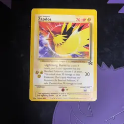 Lot Of 3 Pokemon Promo Cards SW&SH Jolteon, Articuno & WoTC Zappos Moderate Play - Image 5