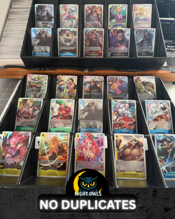 (25) One Piece TCG SR 25 Foil Cards English Mixed Sets All NM - Image 2