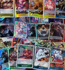 (25) One Piece TCG SR 25 Foil Cards English Mixed Sets All NM - Image 3
