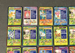 Lot (28) Digimon Taco Bell Promo Metal Tin Cards (28/48) - No Duplicates - Image 4
