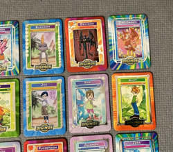 Lot (28) Digimon Taco Bell Promo Metal Tin Cards (28/48) - No Duplicates - Image 5
