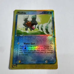 Pokemon TCG Mudkip Dragon 65/97 Reverse Holo Card E Series MP - Image 1