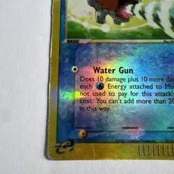 Pokemon TCG Mudkip Dragon 65/97 Reverse Holo Card E Series MP - Image 2