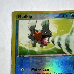 Pokemon TCG Mudkip Dragon 65/97 Reverse Holo Card E Series MP - Image 5