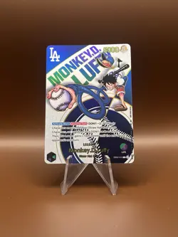 Monkey D. Luffy (DODGERS X ONE PIECE) Promo Card (read description) - Image 1