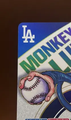 Monkey D. Luffy (DODGERS X ONE PIECE) Promo Card (read description) - Image 3