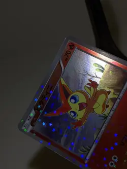 Victini 008/047 WAK Holo Everyone's Exciting Battle Japanese Pokemon Card NM あ35 - Image 3