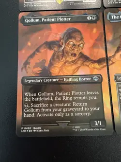 MTG LTR Lord Of The Rings Mount Doom Card Scene Set The One Ring FOIL 448 - 451 - Image 4