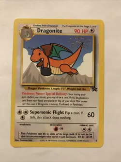 Pokemon TCG Dragonite Black Star Promo Card #5 - Image 1