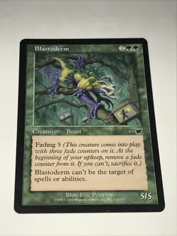 MAGIC THE GATHERING BLASTODERM Card - Image 1