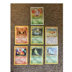 Pokemon TCG 2002 Nintendo Card Legendary Collection Lot 7 Cards - Image 1