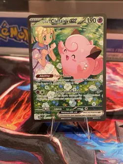 Lillies Clefairy EX Journey Together Card 184/159 Sir NM Condition - Image 1