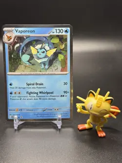 Vaporeon - 168 (Cosmos Holo) 168 Sv: Scarlet & Violet Promo Cards Holo - Image 1