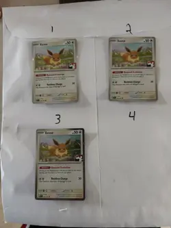 Eevee 143/191, NM Holo, Prize Pack Series 7, Pokemon Play! Promo, TCG Card - Image 1