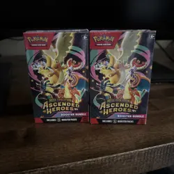 2x Pokemon - Ascended Heroes - Booster Bundle (6 packs each) - Brand New Sealed - Image 1