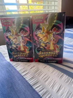 2x Pokemon TCG - Ascended Heroes - Booster Bundle (6 packs) - Brand New Sealed - Image 1