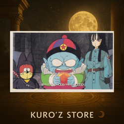 Pilaf Mai Shu - Dragon Ball Vintage Baseball Game Menko Card - Image 1