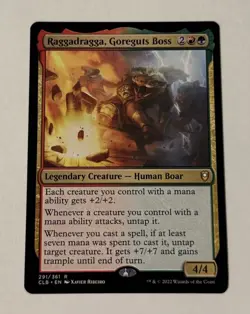 MTG Raggadragga, Gorguts Boss - Commander Legends: Battle For Baldur’s Gate NM - Image 1
