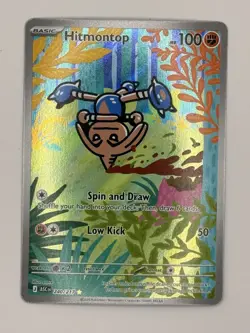 Pokemon TCG Hitmontop 240/217 Me: Ascended Heroes Illustration Rare Near Mint - Image 1