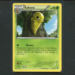 Pokemon TCG Kakuna 4/146 XY Base Set Regular Uncommon Card EN-MP 2014 - Image 1