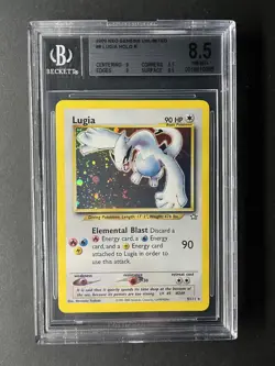 Lugia Neo Genesis Bgs 8.5 Pokemon Holo - Image 1