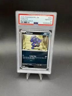 Pokemon Sableye #059/094 English Phantasmal Flames Reverse Holo - Image 1